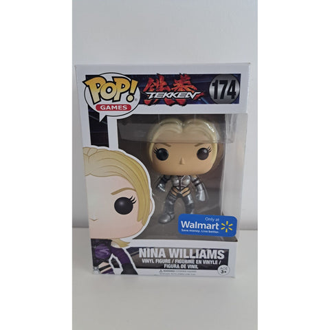 Funko Pop! Games Tekken Nina Williams Silver #174 Walmart Exclusive