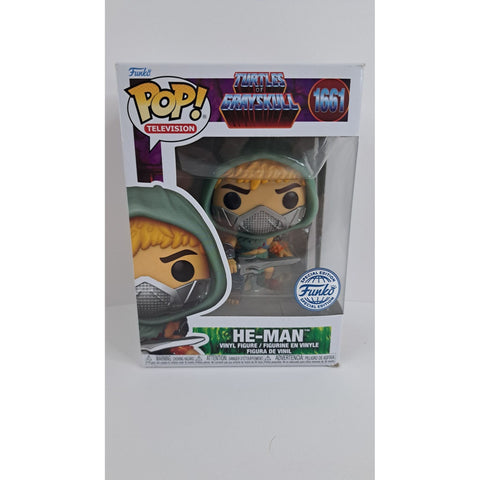 Funko Pop! Pop Television Masters Of The Universe Turtles of Greyskull He-Man #1661