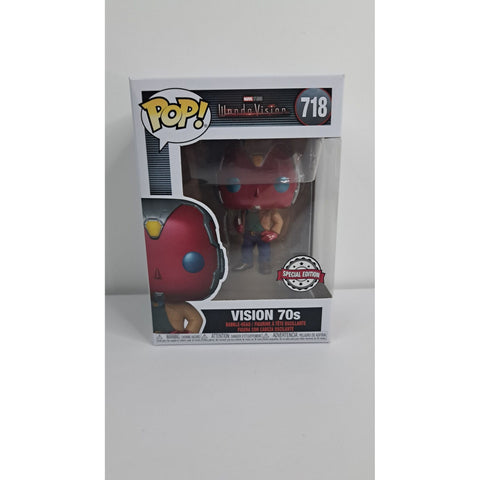Funko Pop! Marvel WandaVision Vision 70s Metallic #718