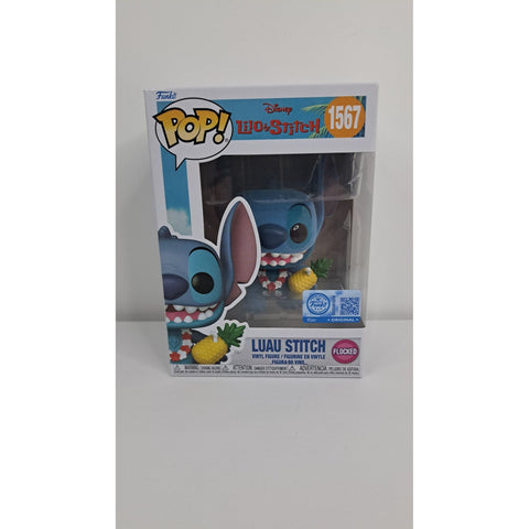Funko Pop! Disney Lilo & Stitch Luau Stitch Flocked #1567
