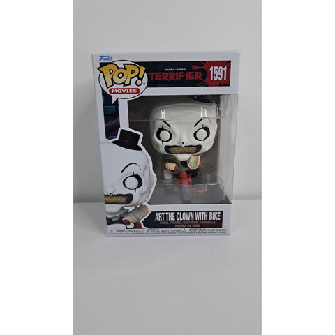 Funko Pop! Movies Terrifier Art The Clown With Bike #1591