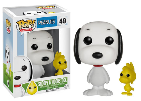 Funko Peanuts Snoopy and Woodstock Pop! Vinyl Figure