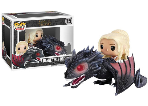 Funko Game of Thrones Drogon Pop! Vinyl Vehicle with Daenerys Figure Pop! Vinyl Figure