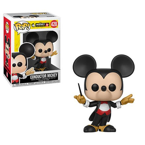 Funko Disney Mickey's 90th Conductor Mickey Pop! Vinyl Figure