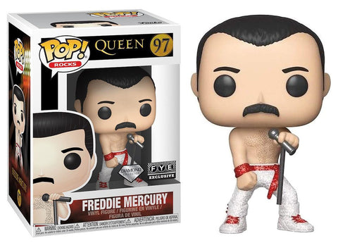 Funko Queen Freddie Mercury Diamond FYE Exclusive Pop! Vinyl Figure