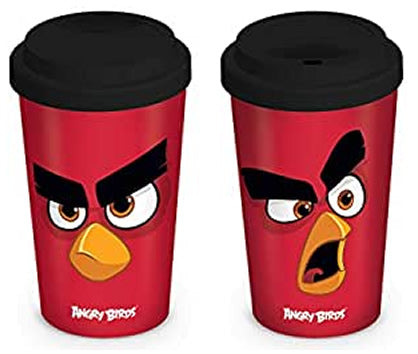 Angry Birds Red 12 oz. Ceramic Travel Mug