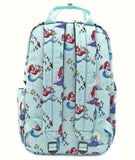 Loungefly Disney The Little Mermaid Ariel Scenes Nylon Backpack