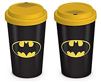 DC Batman Symbol 12 oz. Ceramic Travel Mug