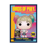Funko DC Birds of Prey Harley Quinn & Beaver with Collectible Card - Entertainment Earth Exclusive Pop! Vinyl Figure