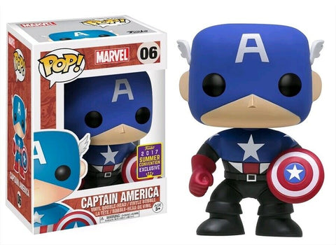 Funko Marvel Captain America 2017 Summer Convention Exclusive Pop! Vinyl Figure