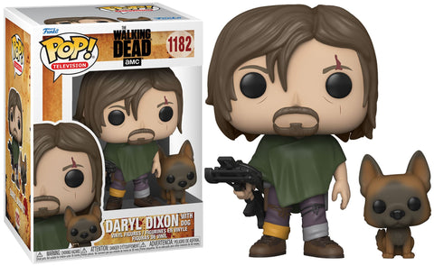 Funko The Walking Dead Daryl Dixon With Dog Pop! Vinyl Figure