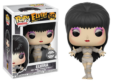 Funko Elvira Mistress Of The Dark Mummy Exclusive Pop! Vinyl Figure