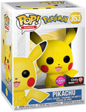 Funko Pokemon Pikachu Flocked Gamestop Exclusive Pop! Vinyl Figure