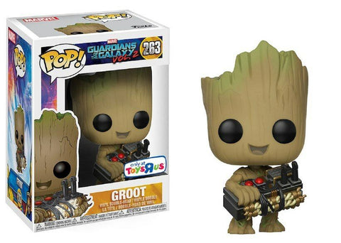 Funko Marvel Guardians of the Galaxy Vol. 2 Groot & Bomb Toys R Us Exclusive Pop! Vinyl Figure
