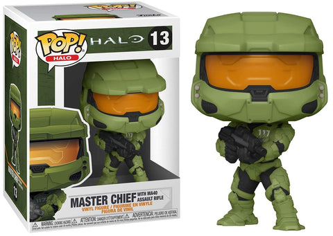 Halo Master Chief With Rifle Pop! Vinyl Figure