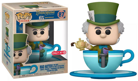 Funko Disneyland Anniversary Alice in Wonderland Mad Hatter Teacup Target Exclusive 6-Inch Pop! Vinyl Figure