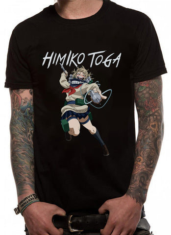 Funimation My Hero Academia Himiko Toga Unisex Black T-Shirt