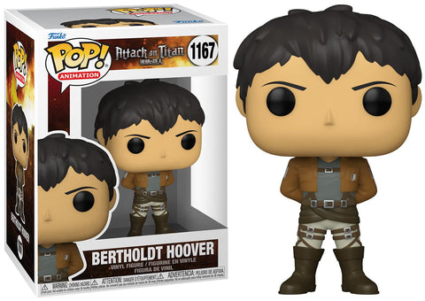Funko Attack On Titan Bertholdt Hoover Pop! Vinyl Figure