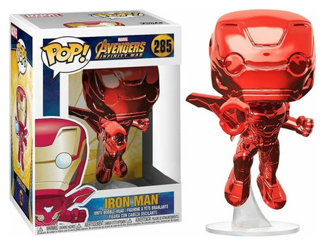Funko Marvel Avengers Infinity War Iron Man Red Chrome Exclusive Pop! Vinyl Figure