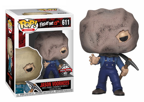 Funko Friday the 13th Jason Voorhees with Sack Mask Exclusive Pop! Vinyl Figure