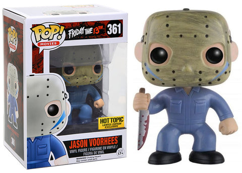 Funko Friday the 13th Jason Voorhees Part V Blue Hot Topic Exclusive Pop! Vinyl Figure