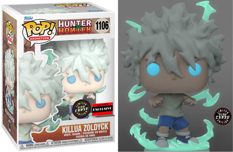 Funko Hunter X Hunter Killua Zoldyck AAA Exclusive Glow Chase Pop! Vinyl Figure