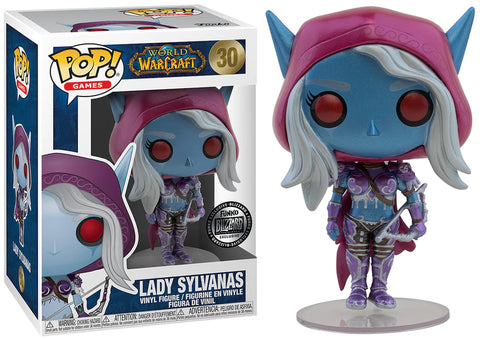 Funko World of Warcraft Lady Sylvanas Metallic Blizzard Exclusive Pop! Vinyl Figure