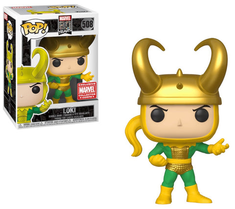 Funko Marvel Loki First Appearance Marvel Collector Corps Exclusive Pop! Vinyl Figure