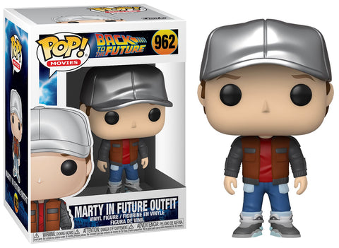 Funko Back To The Future Marty McFly In Future Outfit Pop! Vinyl Figure