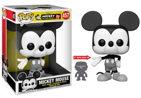 Funko Disney Mickey Mouse 10 Inch Black & White Exclusive Pop! Vinyl Figure