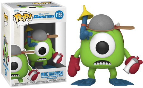 Funko Disney Pixar Monsters Inc. Mike Wazowski with Mitts Pop! Vinyl Figure