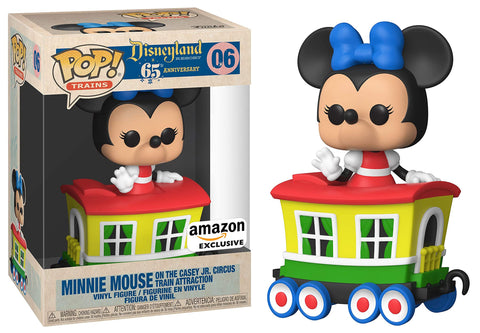 Funko Disneyland Anniversary Minnie Mouse On Casey Jr. Train Amazon Exclusive Pop! Vinyl Figure