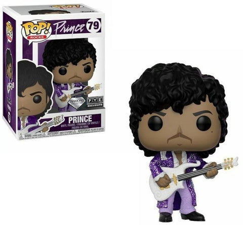 Funko Prince Purple Rain Diamond FYE Exclusive Pop! Vinyl Figure