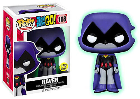 Funko Teen Titans Go! Raven Glow In The Dark Vaulted Pop! Vinyl Figure