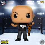 Funko WWE The Rock With Championship Belt Entertainment Earth Exclusive Pop! Vinyl Figure