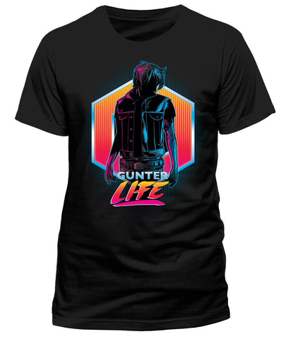 Ready Player One Gunter Unisex Black T-Shirt