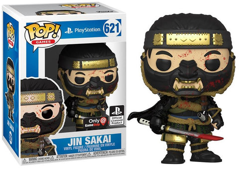 Funko Ghost of Tsushima Jin Sakai With Blood Spatter GameStop Exclusive Pop! Vinyl Figure