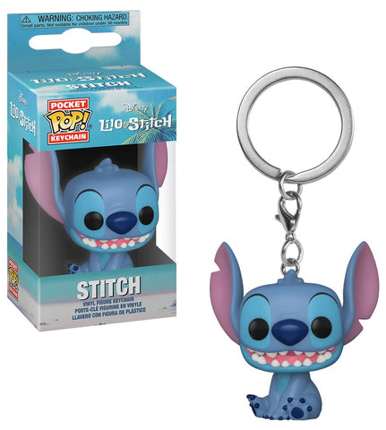 Funko Pocket Pop! Disney Lilo & Stitch Smiling Stitch Vinyl Figure Key Chain