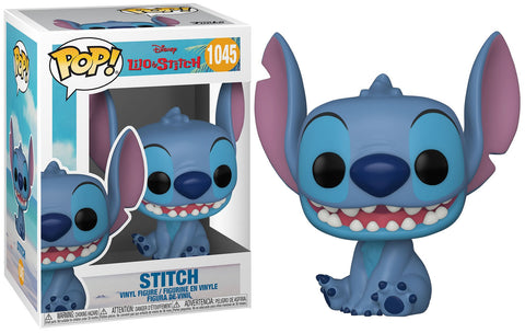 Funko Disney Lilo & Stitch Smiling Seated Stitch Pop! Vinyl Figure
