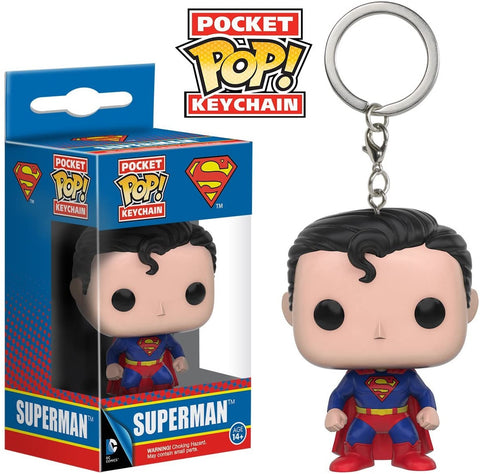 Funko Pocket Pop! DC Superman Vinyl Figure Key Chain