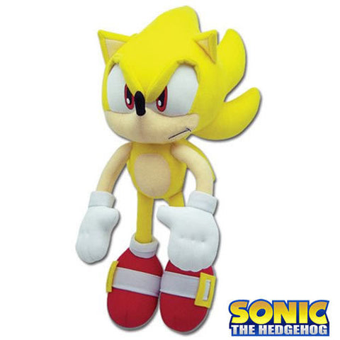 Great Eastern Entertainment Sonic the Hedgehog Super Sonic 12" Plush Soft Toy